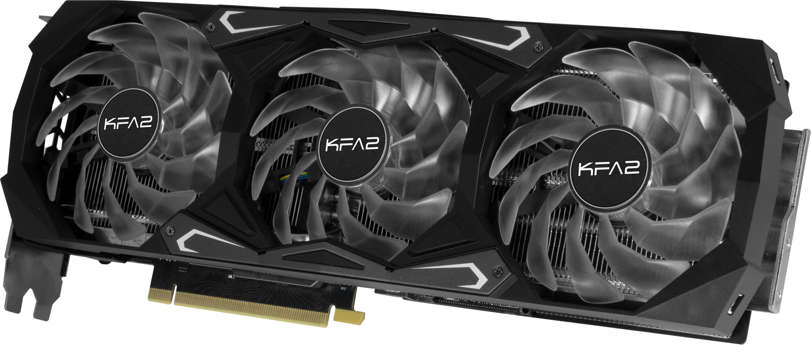 Відеокарта KFA2 GeForce RTX 3080 SG (1-Click OC) LHR 10Gb (38NWM3MD99RK) б/в