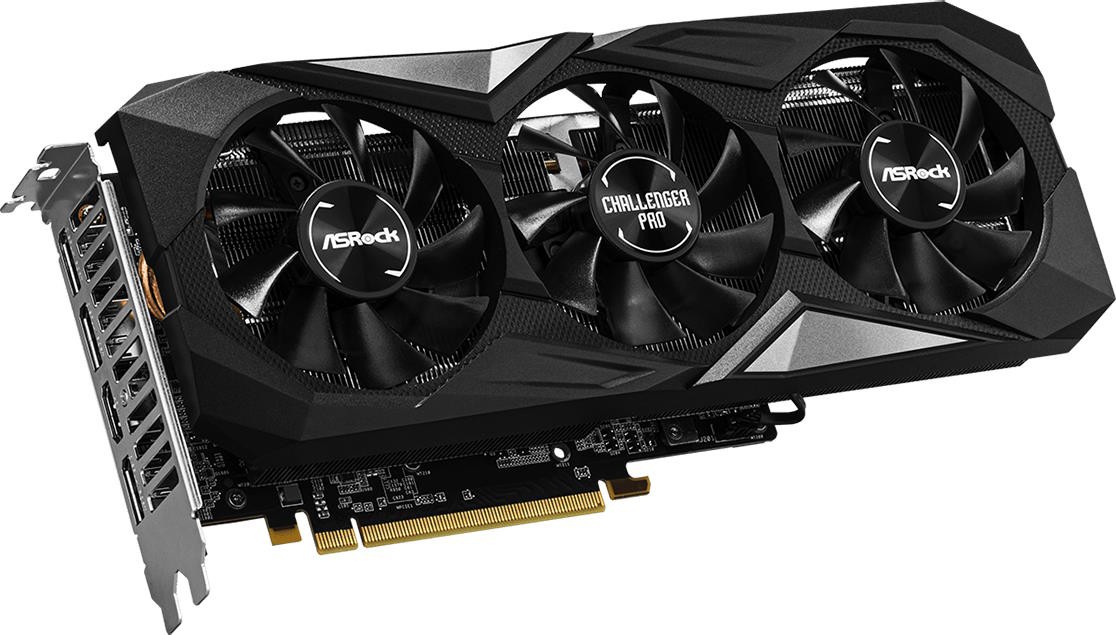 Відеокарта Asrock Radeon RX 5600 XT Challenger Pro 6G OC GDDR6 (RX5600 CLP 6GO) б/в