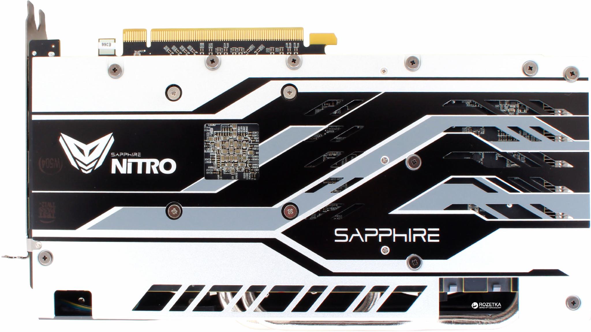 Відеокарта Sapphire Radeon RX 570 NITRO+ 8Gb (11266-09-20G) б/в